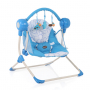 Электрокачели с пультом ДУ Baby Care Balancelle blue