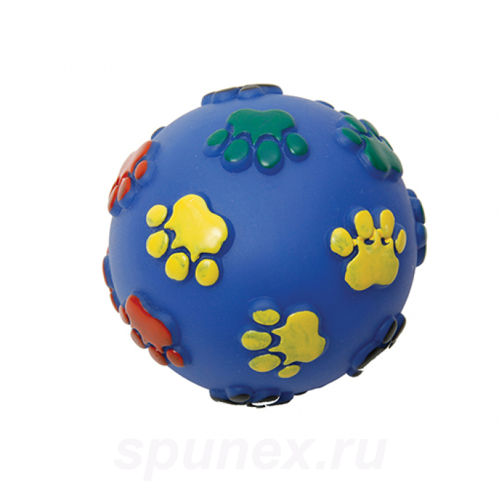 "Мяч "Лапки" виниловый  6см
